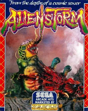 Alien Storm box cover front